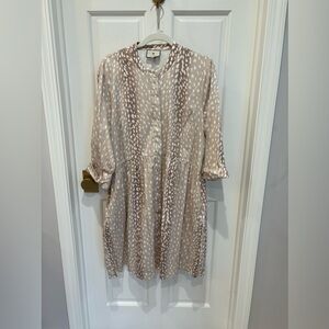Royal Shirt Dress